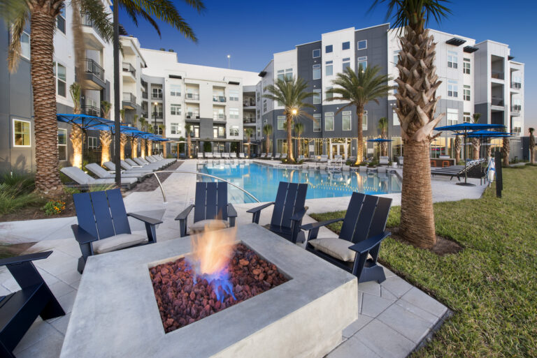 Multifamily with pool